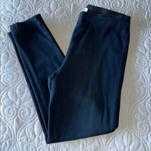 Coldwater Creek Navy Blue Jean Leggings